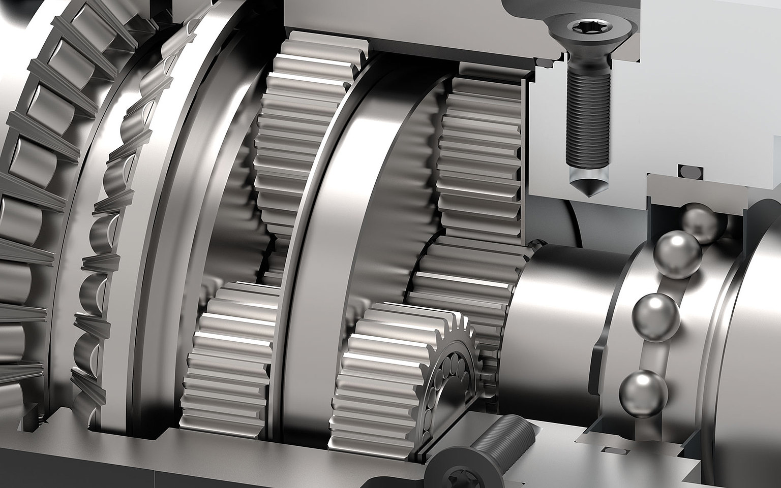 Efficient and reliable gearbox