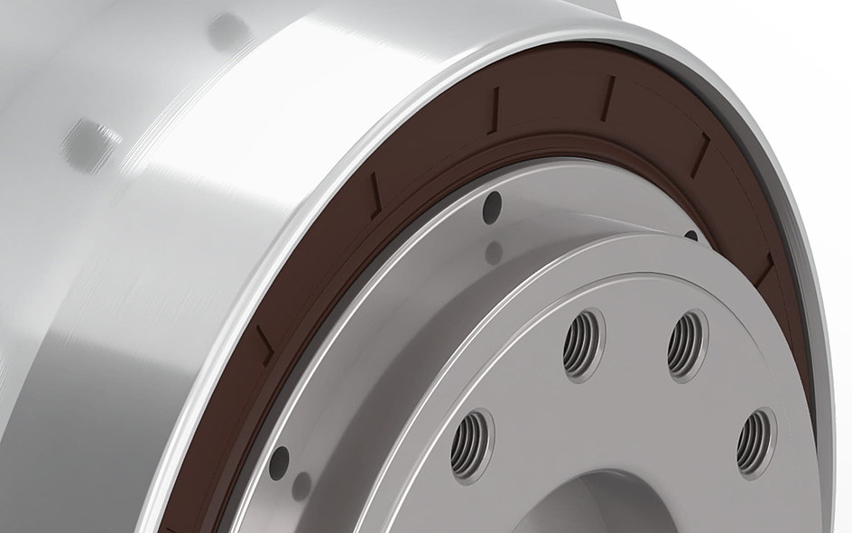 bague d'étanchéité optimisée pour arbres tournants