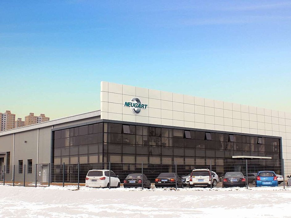 In the Sino-German Manufacturing Industrial Park is Neugart's new building