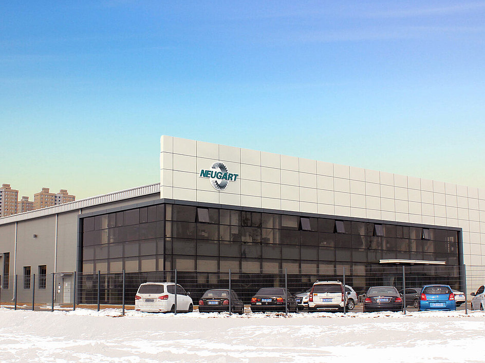In the Sino-German Manufacturing Industrial Park is Neugart's new building