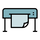 Icon of a printer for the printing branch
