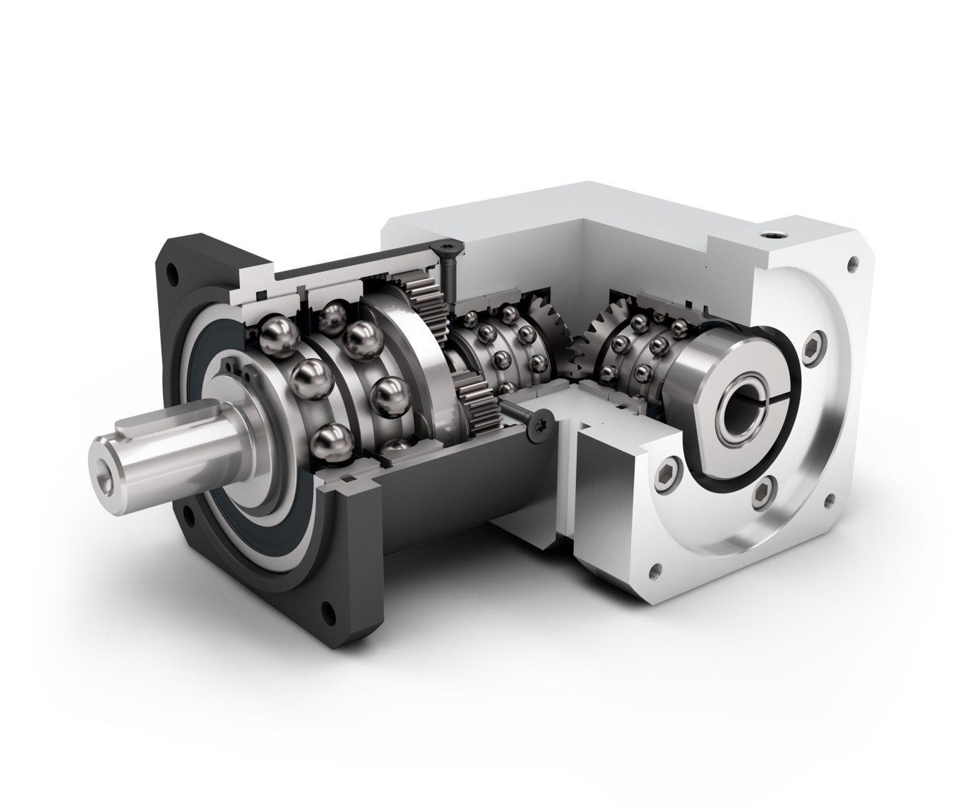 WPLQE bevel gear right angle stage