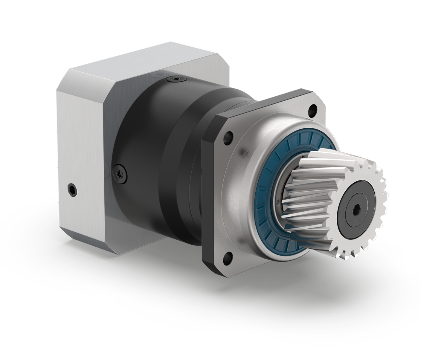 PLHE with mounted pinion